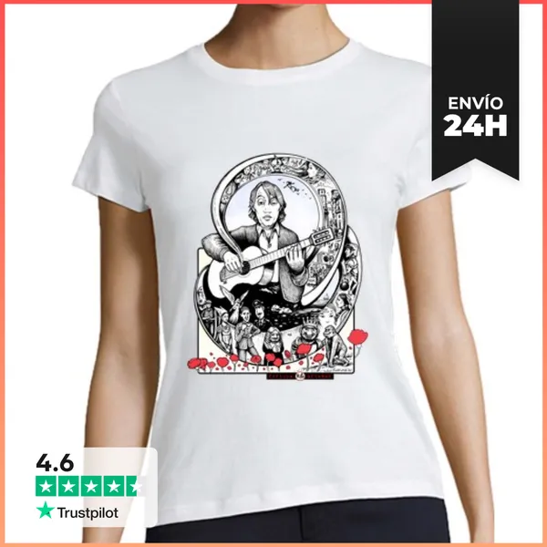 Camiseta Mujer Clásica De André LaTostadora