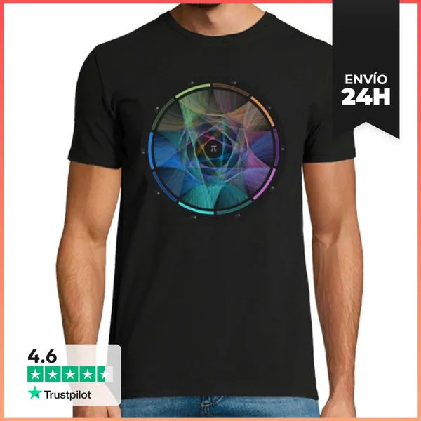 Camiseta Hombre Clásica Pi LaTostadora