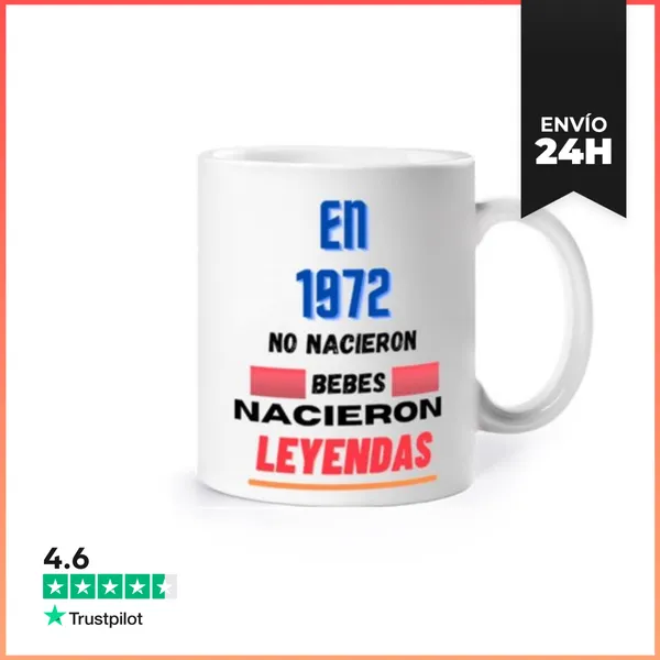 Taza Leyendas 1972 LaTostadora