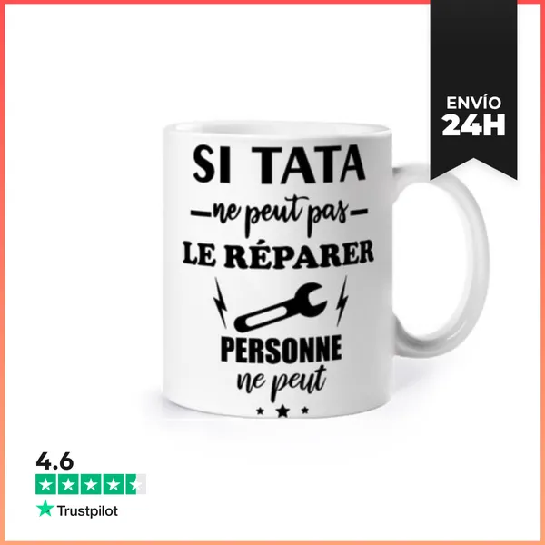 Taza Si La Tía No Puede Arreglarlo LaTostadora