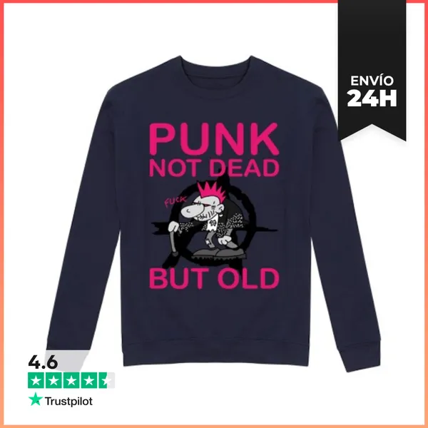 Sudadera Unisex Punky De Edad LaTostadora