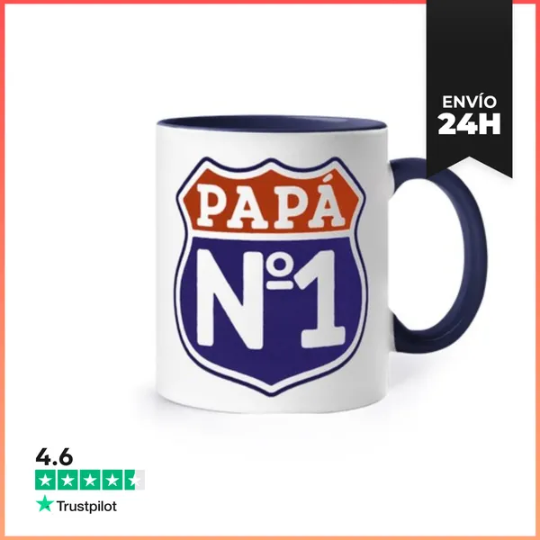 Taza De Colores PAPÁ Nº1 LaTostadora