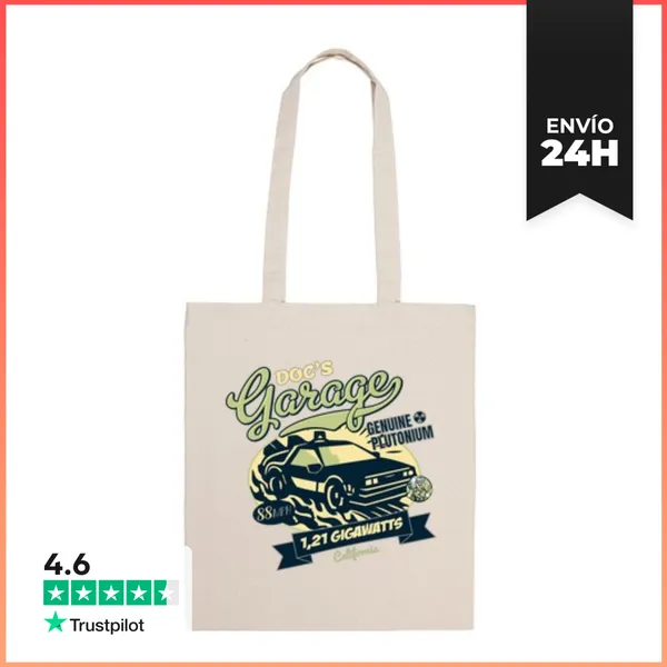 Bolsa De Tela Doc Brown LaTostadora