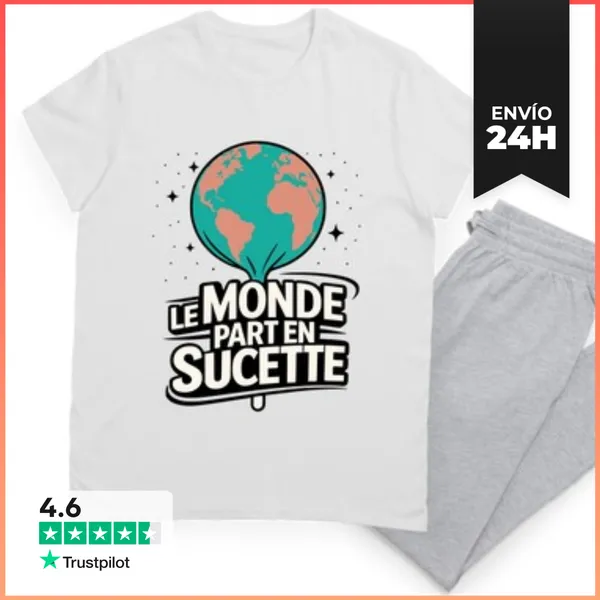 Pijama El Mundo Se Va Al Garete - Humor LaTostadora