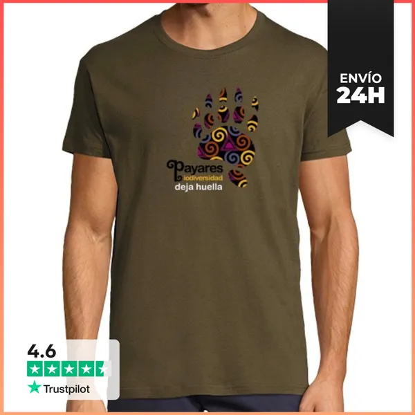Camiseta Hombre Clásica Payares Deja Huella LaTostadora