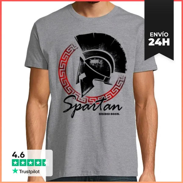 Camiseta Hombre Clásica Spartan LaTostadora