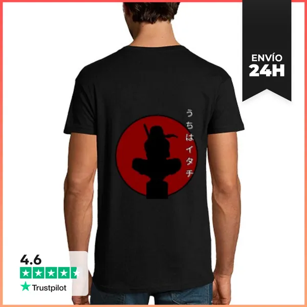 Camiseta Hombre Clásica Itachi Uchiha LaTostadora