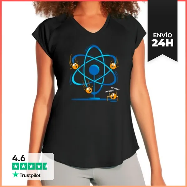Camiseta Deportiva Mujer Electron LaTostadora