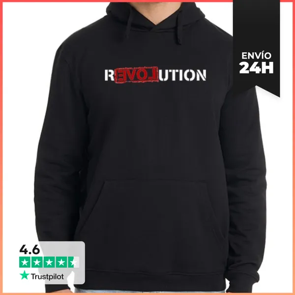 Sudadera Unisex Con Capucha Revolution LaTostadora