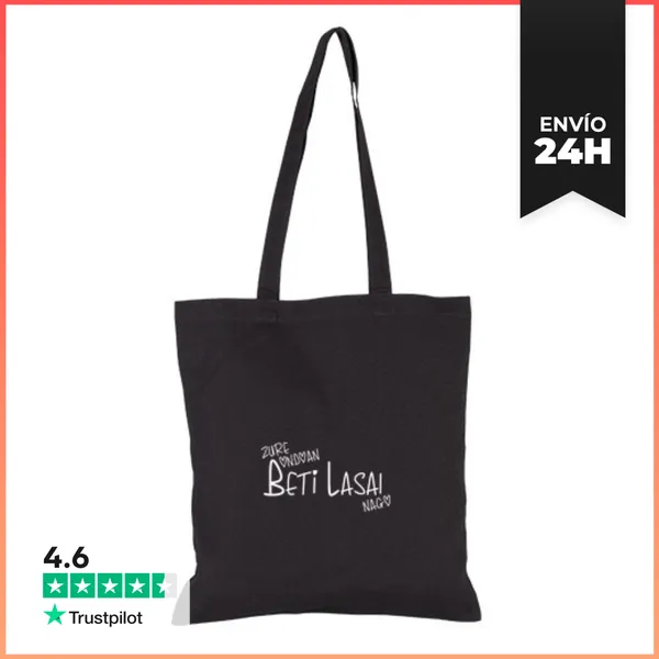 Bolsa De Tela Zure Ondoan Beti Lasai Nago. ZH LaTostadora