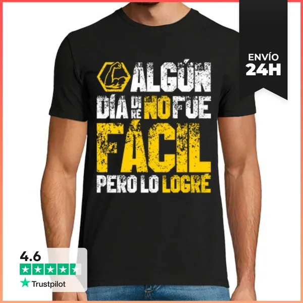 Camiseta Hombre Clásica Motivación Gym LaTostadora