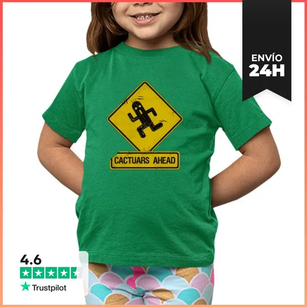 Camiseta Clásica Para Niños Dangers On The Road LaTostadora