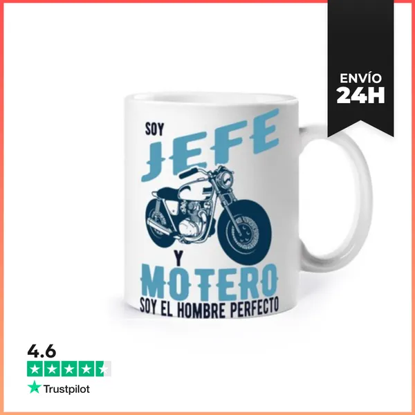 Taza Jefe Y Motero LaTostadora