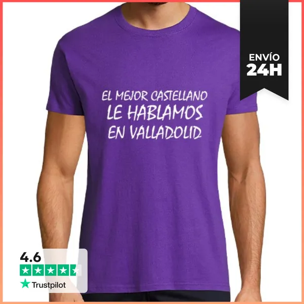 Camiseta Hombre Clásica El Mejor Castellano Le Hablamos En Vall