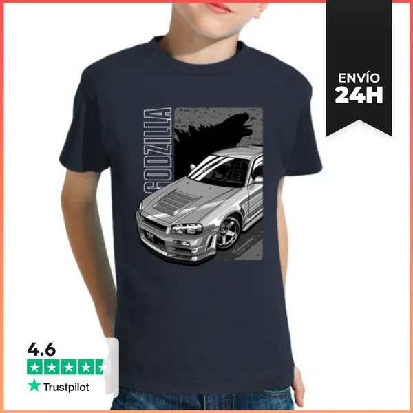 Camiseta Clásica Para Niños Nismo R34 LaTostadora