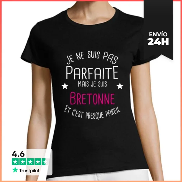 Camiseta Mujer Clásica Bretón LaTostadora