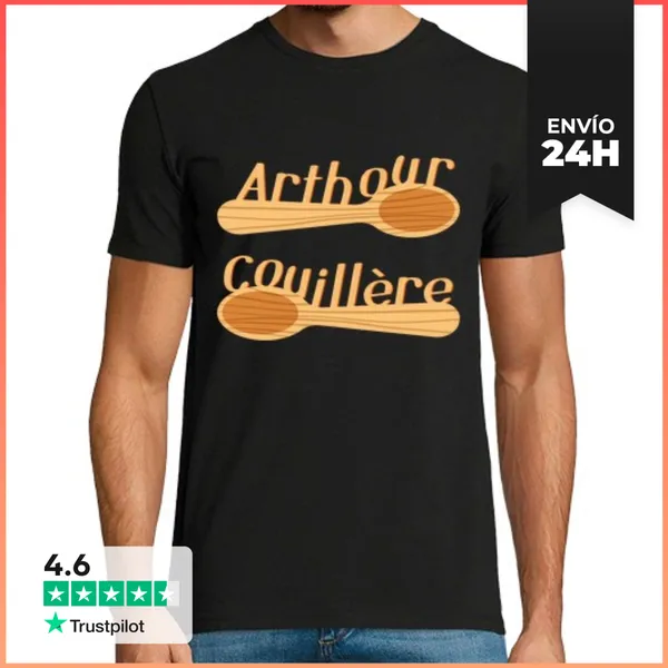 Camiseta Hombre Clásica Bola De Arthur Kaamelott LaTostadora