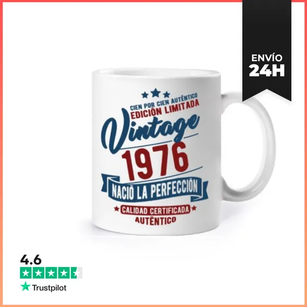 Taza 1976 Nació La Perfección LaTostadora
