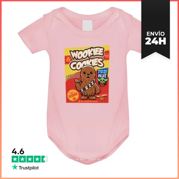 Body Bebé Galletas Wookiee LaTostadora
