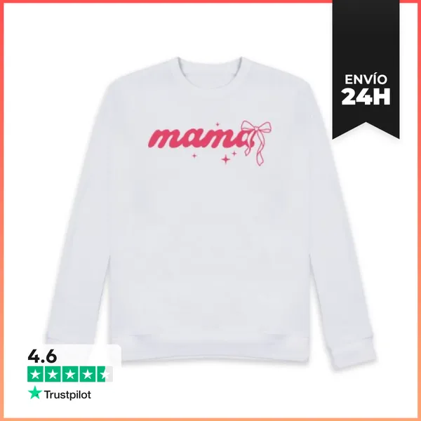 Sudadera Unisex MAMA COQUETTE BOW LaTostadora