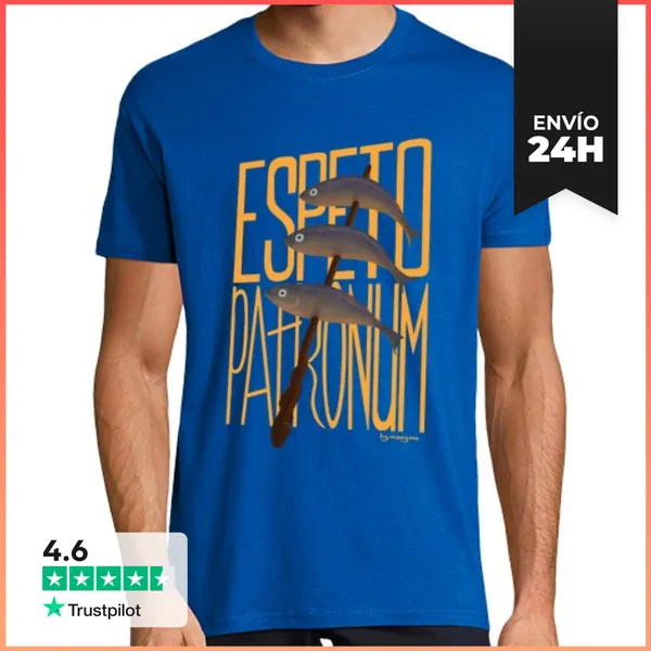 Camiseta Hombre Clásica Espeto Patronum LaTostadora