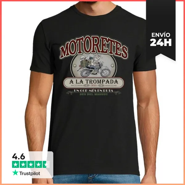 Camiseta Hombre Clásica Motoretas LaTostadora