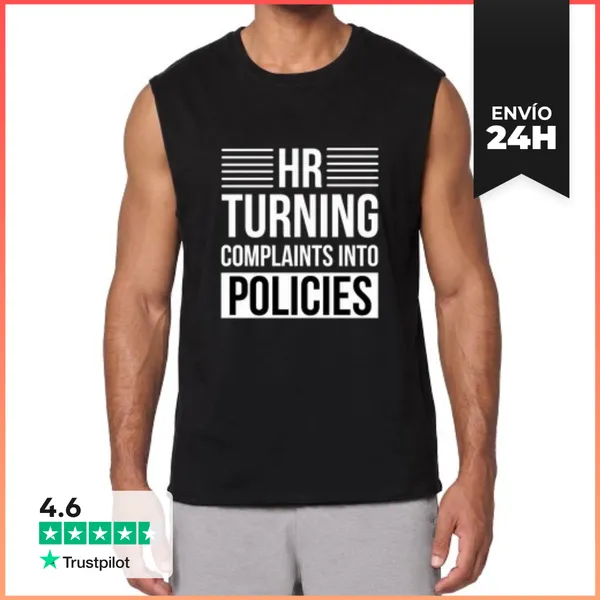 Camiseta Sin Mangas Recursos Humanos Convirtiendo Quejas En