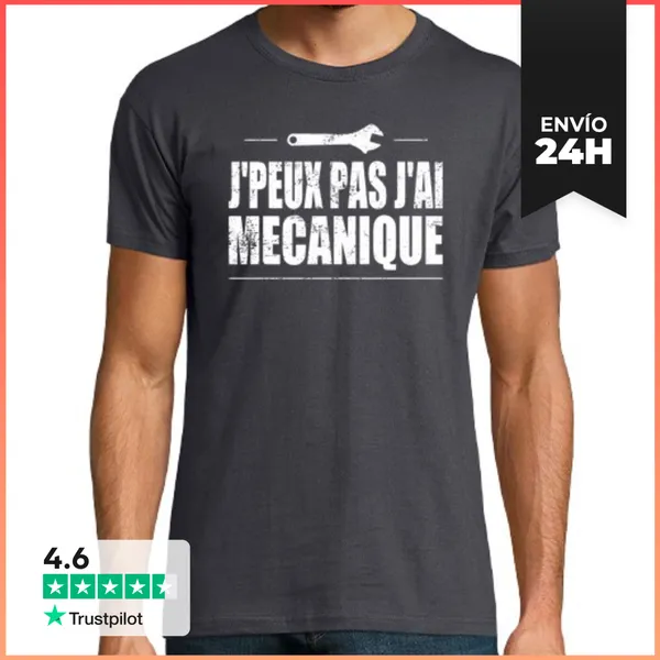 Camiseta Hombre Clásica No Jpeux Mecánica LaTostadora