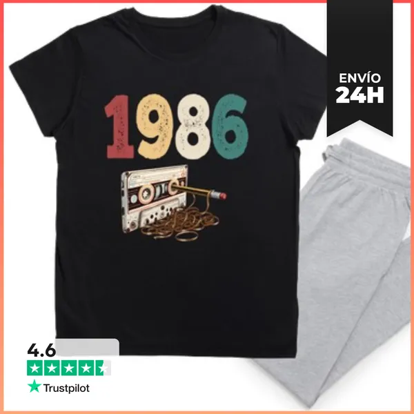 Pijama 1986 Cassette Retro Ochentero LaTostadora