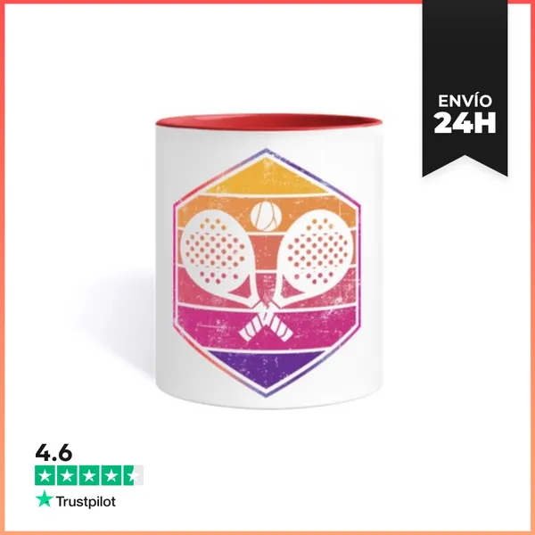 Taza De Colores Padel LaTostadora