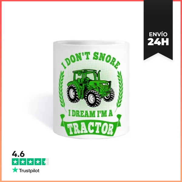 Taza Amante Del Tractor Agricultura Divertida LaTostadora