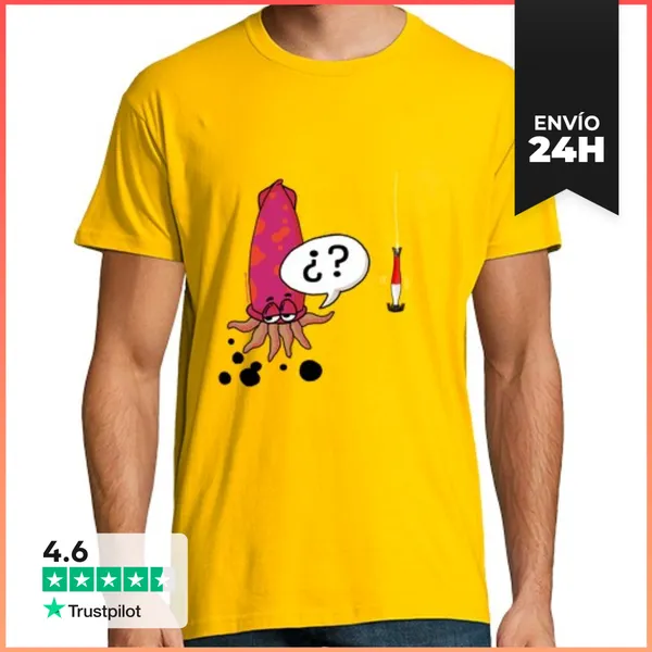 Camiseta Hombre Clásica Kalamar LaTostadora