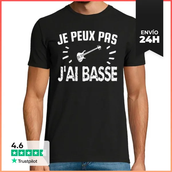 Camiseta Hombre Clásica No Puedo Tener Bajo LaTostadora
