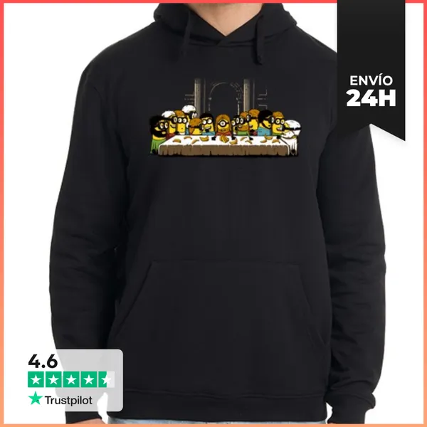 Sudadera Unisex Con Capucha The Last Meal LaTostadora