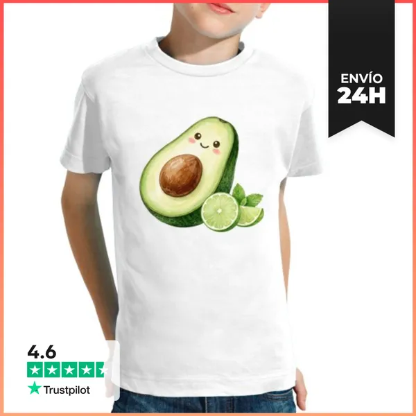 Camiseta Clásica Para Niños Abogado Cortado Kawaii Con Lima