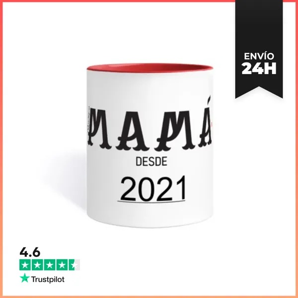 Taza De Colores Mamá Desde LaTostadora