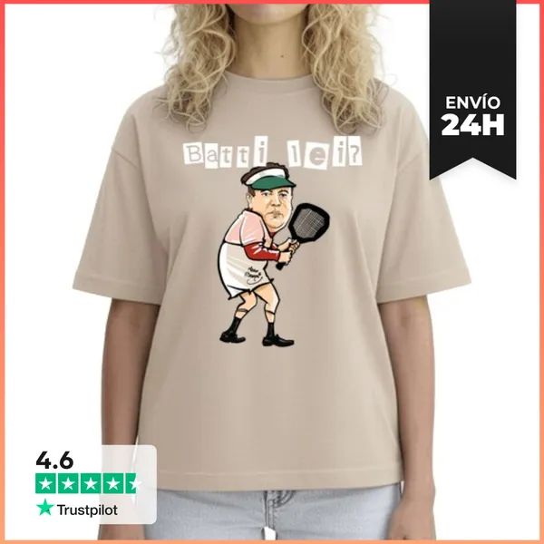 Camiseta Mujer Boxy Fantozzi Golpea Ella LaTostadora