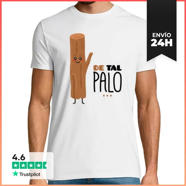 Camiseta Hombre Clásica De Tal Palo LaTostadora