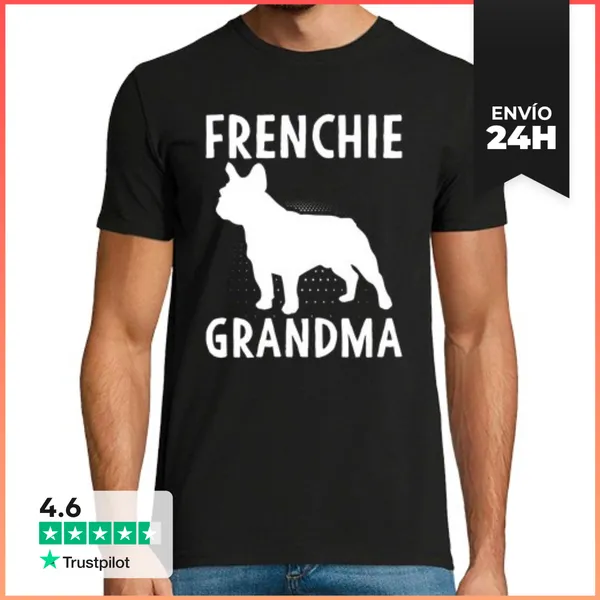 Camiseta Hombre Clásica Abuela Francesa LaTostadora