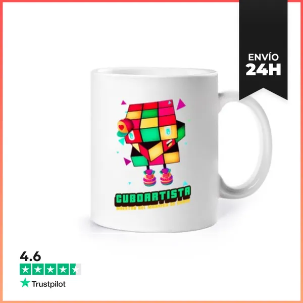 Taza Cuboartista LaTostadora