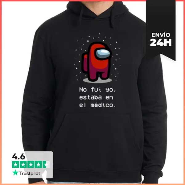 Sudadera Unisex Con Capucha Among Us, No Fui Yo, Estaba En El
