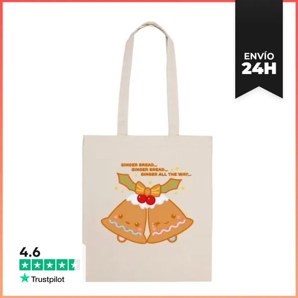 Bolsa De Tela GingerBread LaTostadora