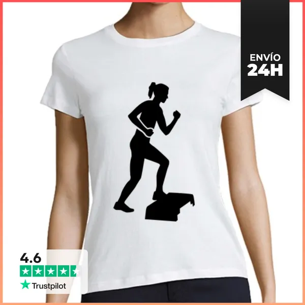 Camiseta Mujer Clásica Aeróbicos LaTostadora