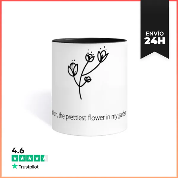 Taza De Colores Mamá La Flor Más Hermosa Del Jardín LaTostadora