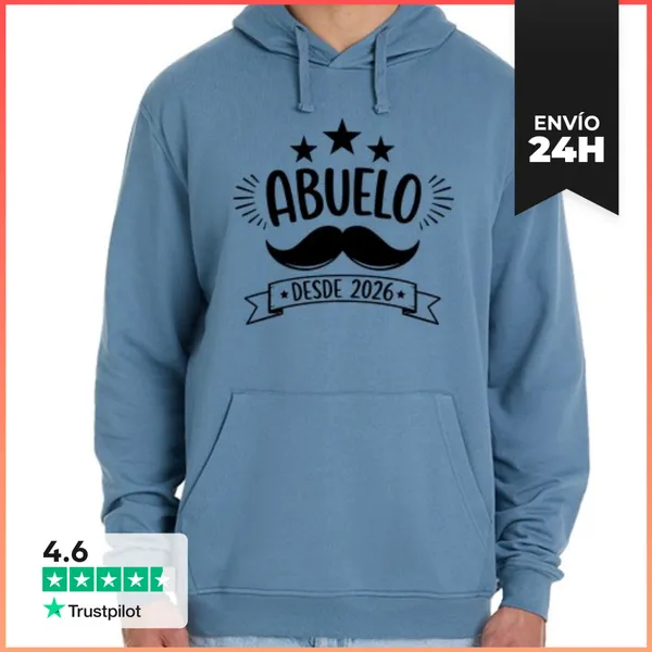 Sudadera Unisex Con Capucha Abuelo 2026 LaTostadora