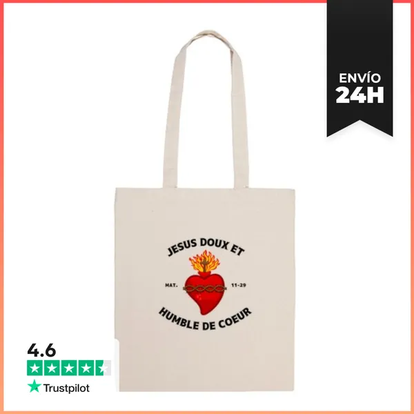 Bolsa De Tela Sagrado Corazon De Jesucristo LaTostadora