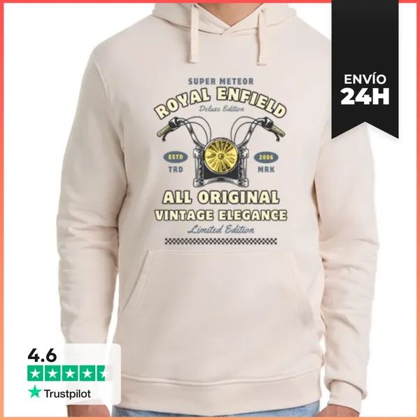 Sudadera Unisex Con Capucha Motos Clásicas Estilo 2006 Vintage