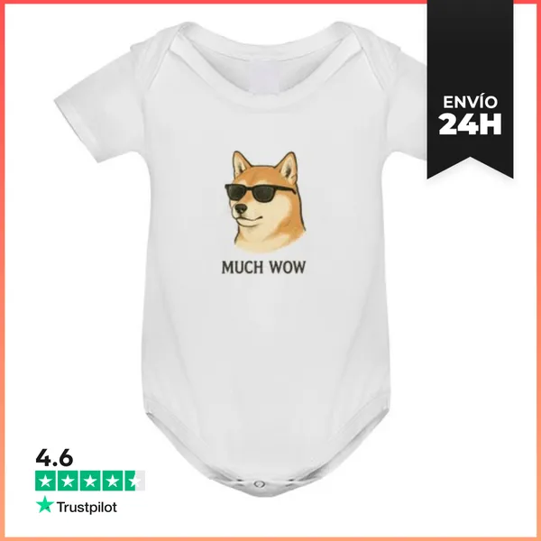 Body Bebé Perro Shiba Inu LaTostadora