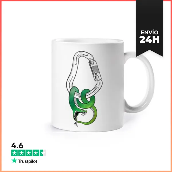 Taza Subir Serpiente Mosquetón LaTostadora