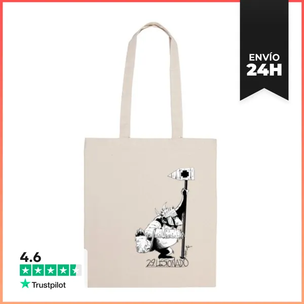 Bolsa De Tela MONALDO LESIONADO LaTostadora
